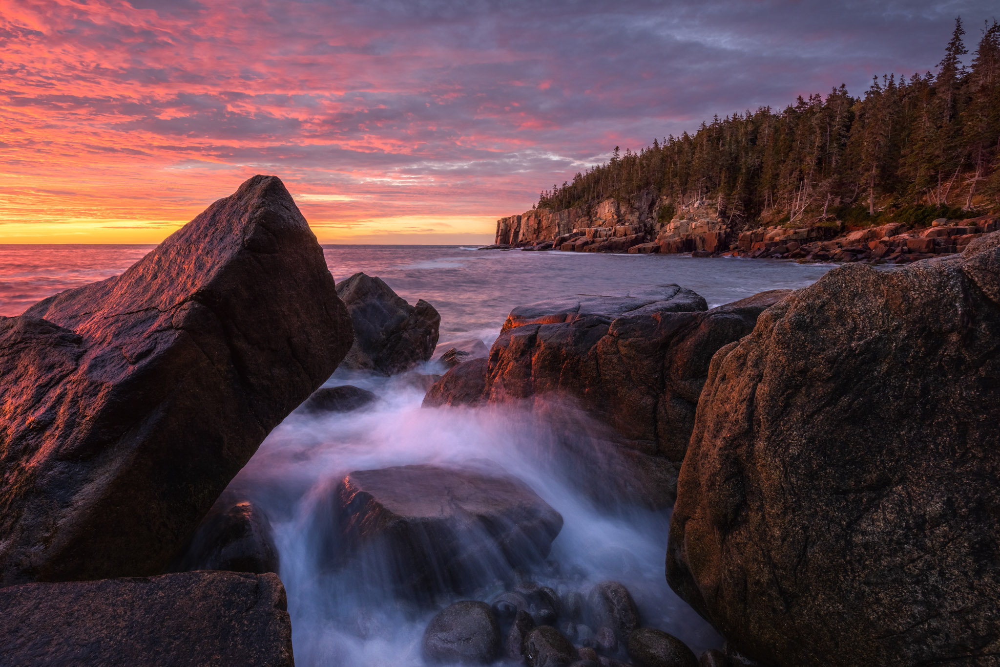 DownEast Magazine Photography Workshop in Acadia National Park, Mount Desert Island, Maine.