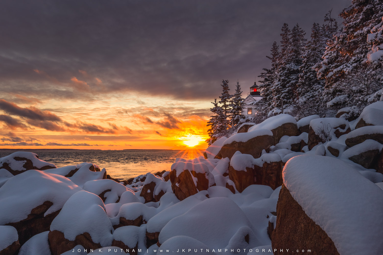 Winter in Acadia National Park, Maine, Photography Workshop with John K. Putnam and Benjamin Williamson